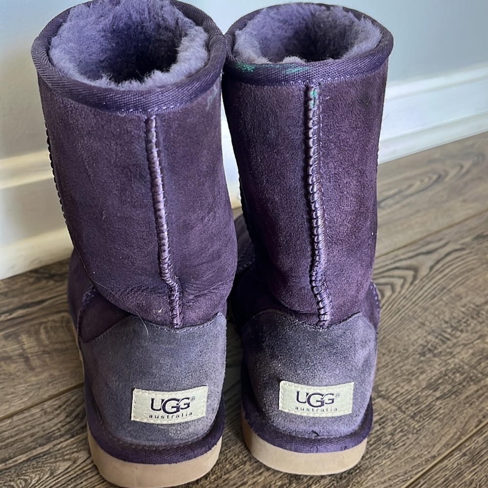 Women’s Purple Ugg Boots sz 8 - Picture 4 of 5